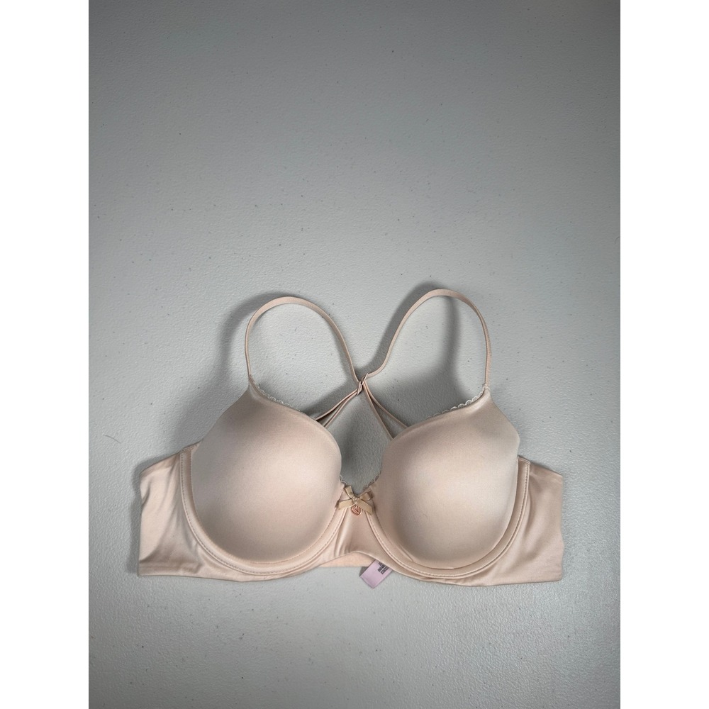 Body by Victoria's Secret Bra Size 34C Nude Lined Demi Cup Multi-Way Underwire